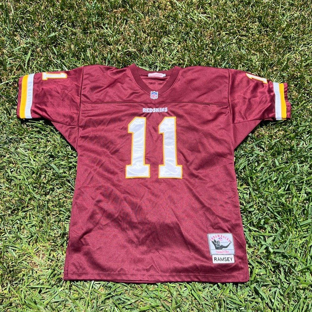 Mitchell & Ness Throwback Patrick Ramsey Redskins… - image 1